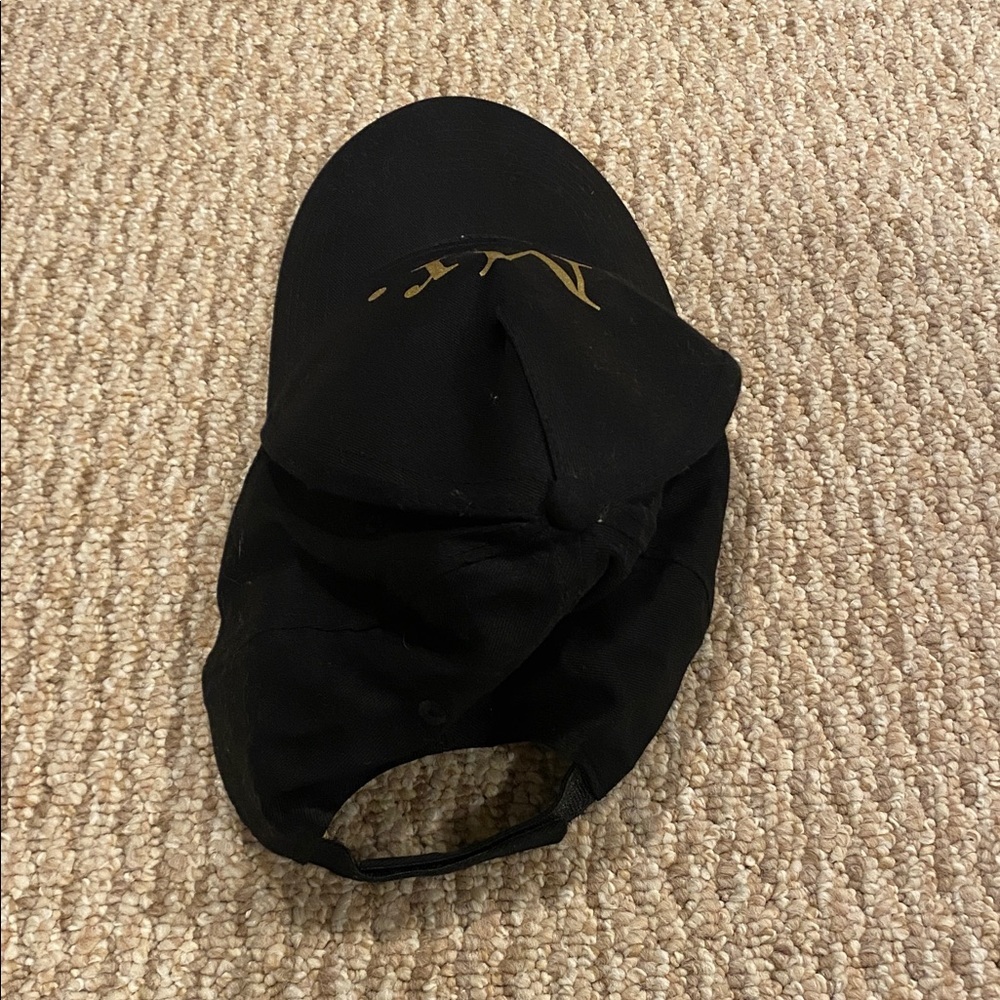 Mr. And Mrs. Hats Black and White Hats Set of 2 - Picture 3 of 11